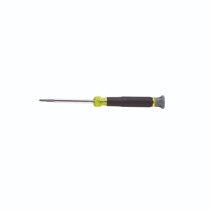 Multi-Bit Electronics Screwdriver, 4-in-1, Phillips, Slotted Bits