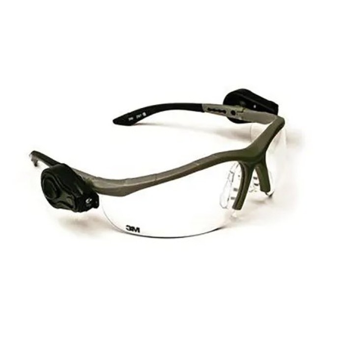 Light Vision 2 Safety Eyewear, Gray Frame