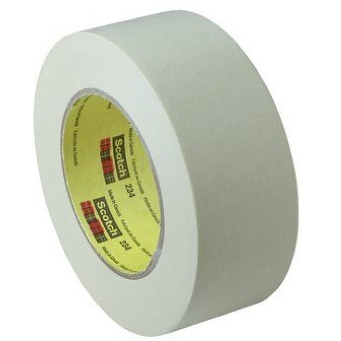 234 General Masking Tape, 1in x 60yd, Tan