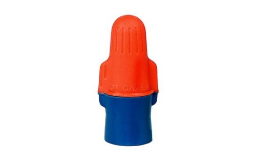 Performance Plus Wire Connectors, Orange/Blue, 100/bag