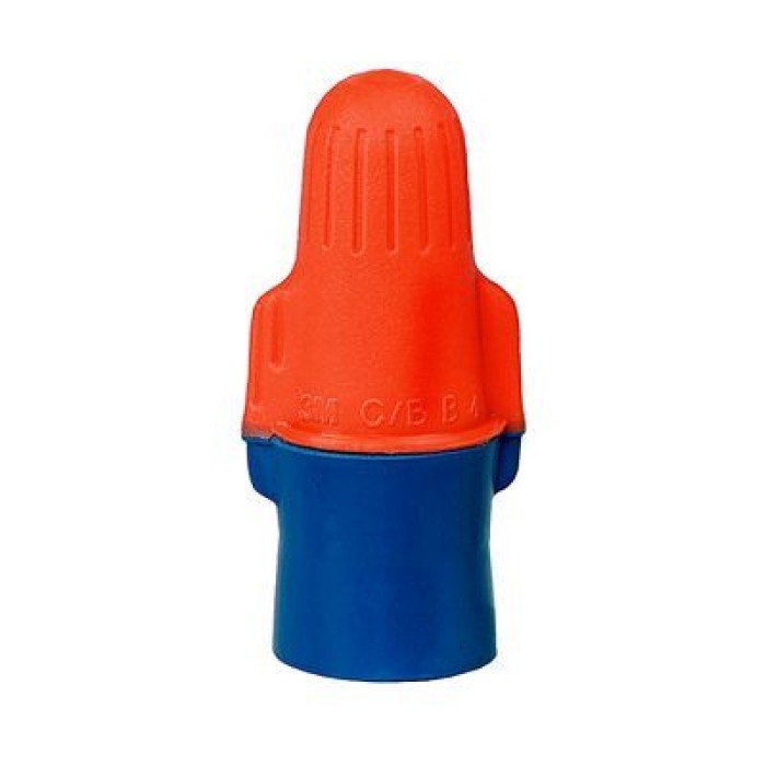 Performance Plus Wire Connectors, Orange/Blue, 100/bag