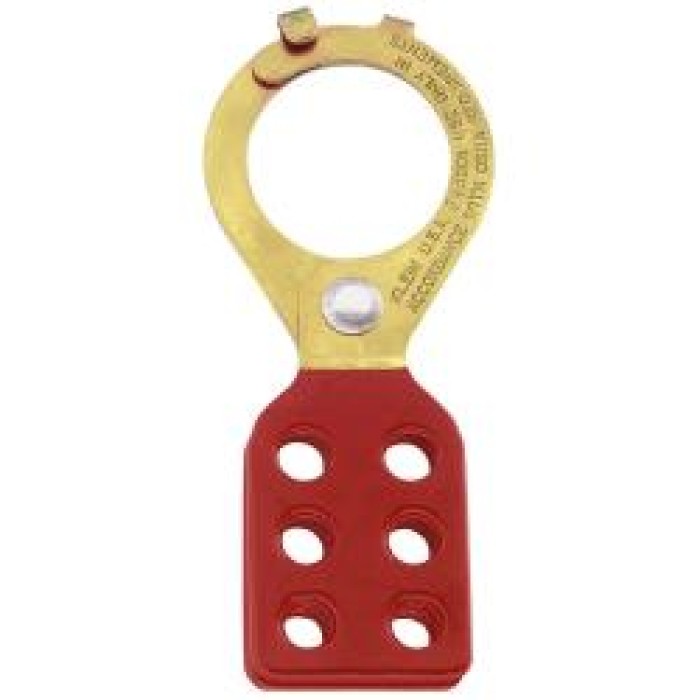 Lockouts, 1-1/2in Hasp, Interlocking Tabs