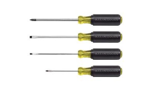Screwdriver Set, Mini Slotted and Phillips, 4-Piece