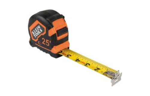 Tape Measure, 25ft Magnetic Double Hook