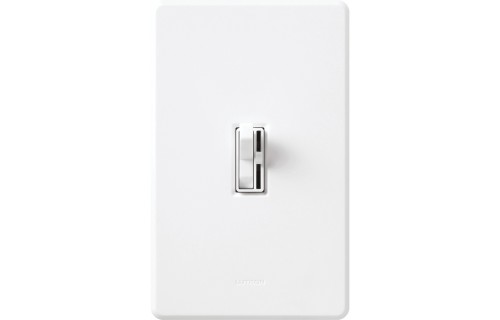 Ariandi Preset Toggle Dimmer, 600W, 1-Pole, Magnetic Low Voltage, White