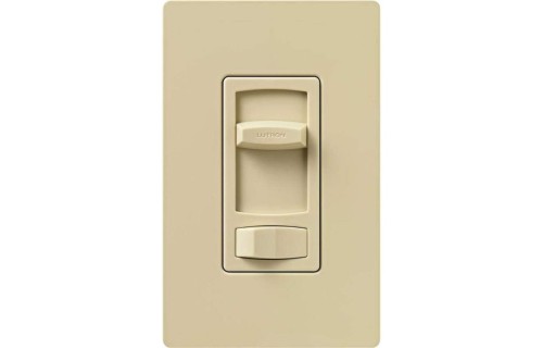 Skylark Contour Dimmer, On/Off, Incandescent/Halogen, 600W, Ivory