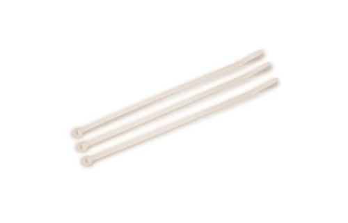 8in Cable Ties, 50lb Strength, Natural, 100/bag 8in Cable Ties, 50lb Strength, Natural, 100/bag