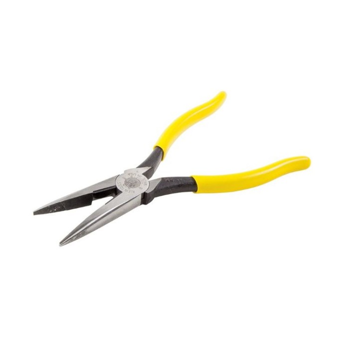 Pliers, Needle Nose Side-Cutters, 8in
