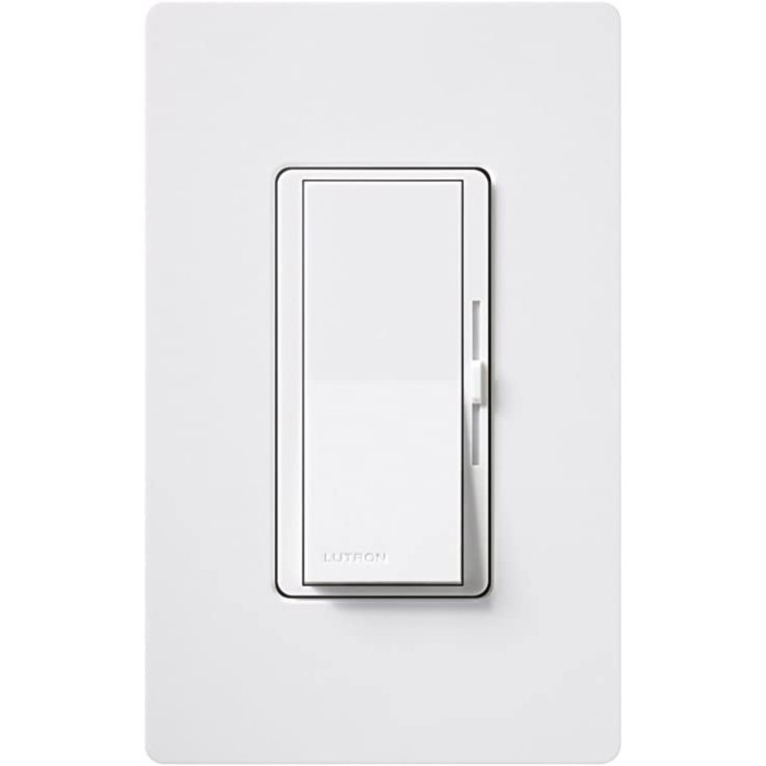 Diva Preset Dimmer, 600W, 3-Way, Incandescent/Halogen, White