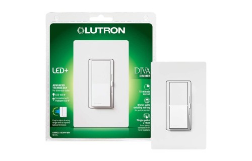 Diva Dimmer, 1-Pole/3-Way, White