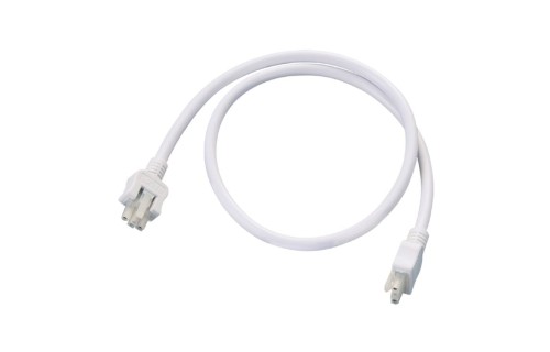 Halo 18in Daisy Chain Connector for HU11 LED Under Cabinet, White Halo 18in Daisy Chain Connector for HU11 LED Under Cabinet, White