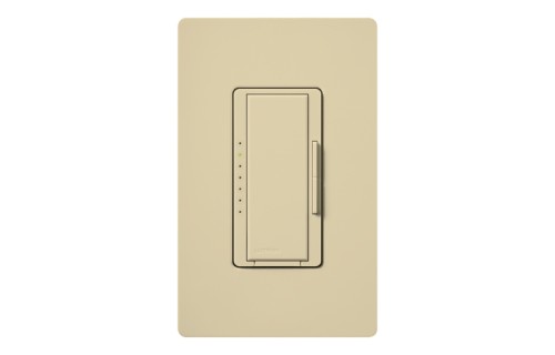 Maestro Incandescent/Halogen Dimmer, 1-Pole or Multi-Location, 600W, Ivory