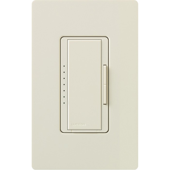 Maestro LED+ Dimmer, 1-Pole/3-Way, Multi-Location, Light Almond