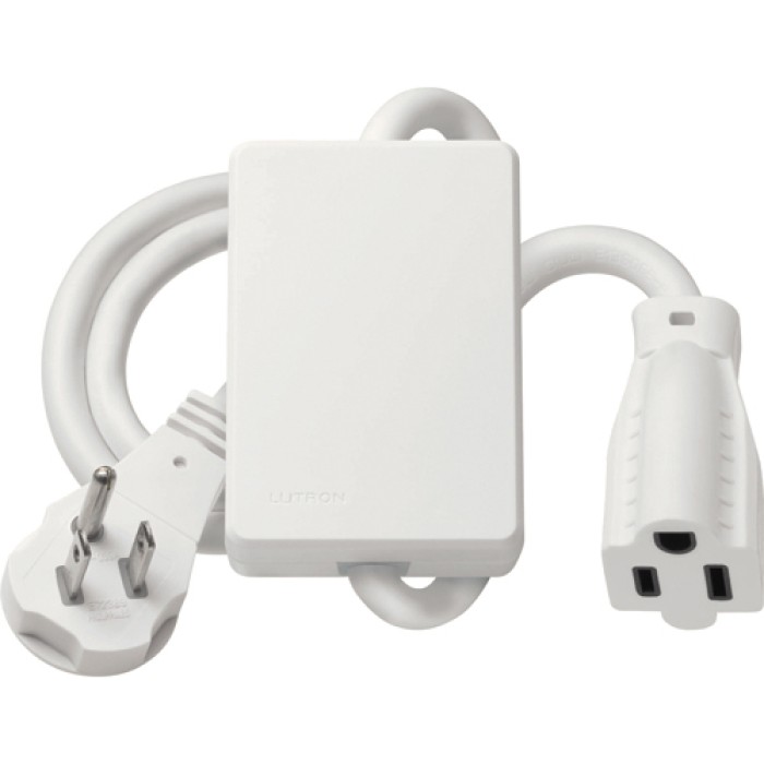 Maestro Plug In Wireless Single Receptacle, 15A, White