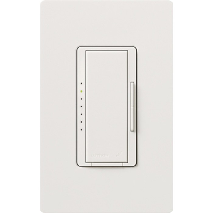 Vive Wireless LED CL Dimmer, 120V, 1-Pole or Multi-Location, White
