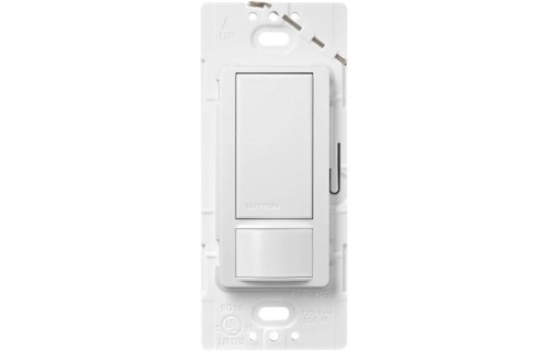 Maestro In Wall Occupancy/Vacancy Sensing Switch, 1-Pole, 3-Way or Multi-Location, 5A, White Maestro In Wall Occupancy/Vacancy Sensing Switch, 1-Pole, 3-Way or Multi-Location, 5A, White