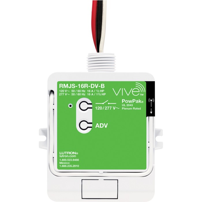 Vive PowPak 120/277V, 16A, Relay Module with Softswitch