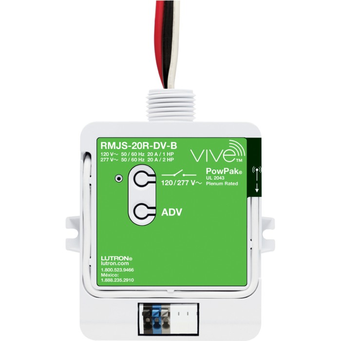 Vive PowPak 120/277V, 20A, Relay Module with Softswitch