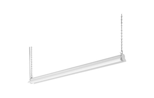 LED Shoplight, 48in, 40K, 3200L, 80CRI, Silver