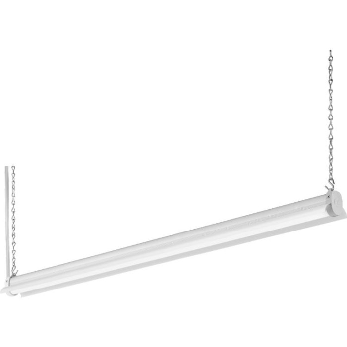 LED Shoplight, 48in, 40K, 3200L, 80CRI, Silver