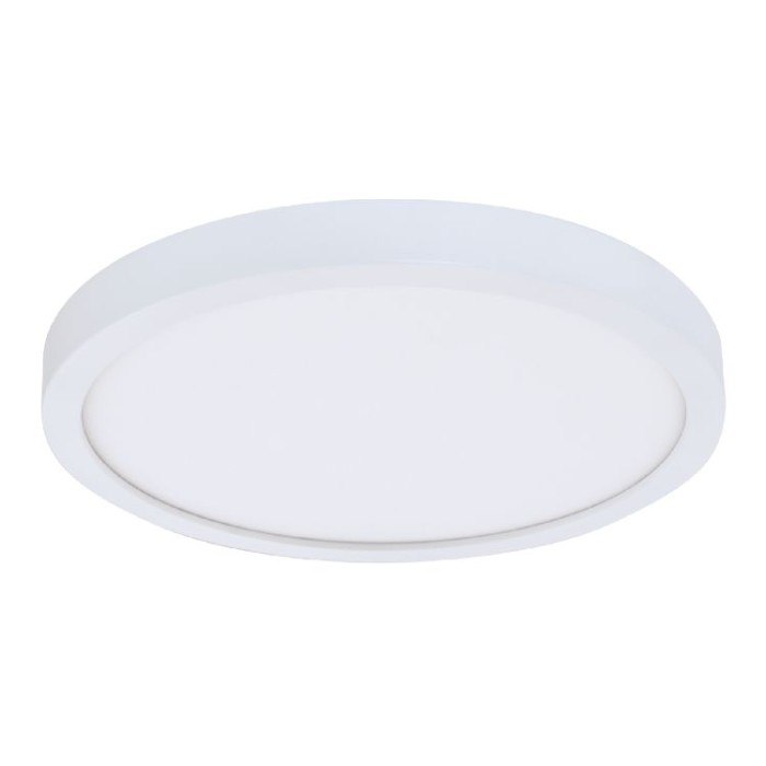 Halo SMD 12 12in Round Surface Mount Downlight, 2000L, 90 CRI, Selectable (27K-50K), Matte White